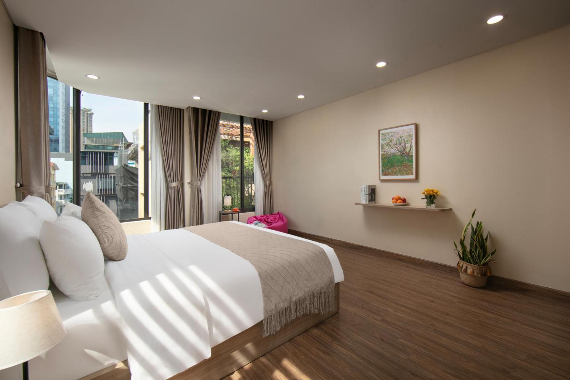 Hb Serviced Apartment - Lac Long Quan Hanoi Zewnętrze zdjęcie